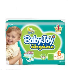 بيبي جوي فوط اطفال (6)(16-25 kg) (30 فوطه)