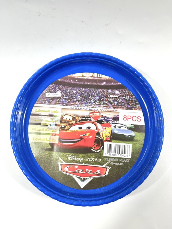 صحون بلاستيك -8 صحون