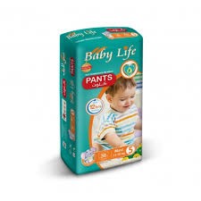 بيبي لايف فوط اطفال كلوت(5) (11-18 kg)(36 فوطه)