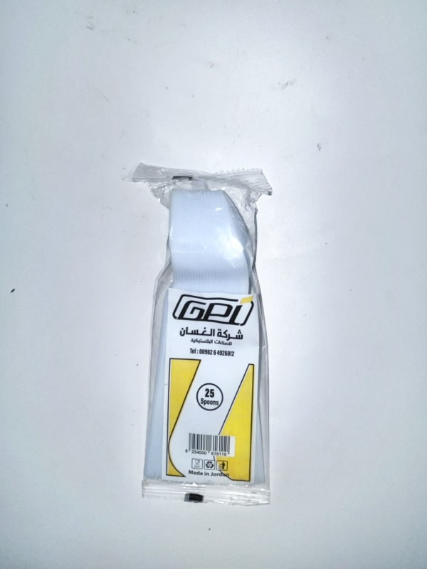 ملاعق بلاستيك -25 معلقه